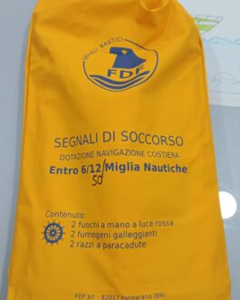 KIT DOTAZIONI SICUREZZA 6/12/50 MIGLIA