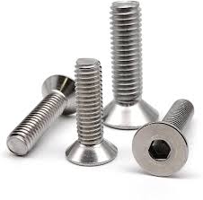 VITE METRICA INOX 316 TESTA SVASATA PIATTA CON ESAGONO